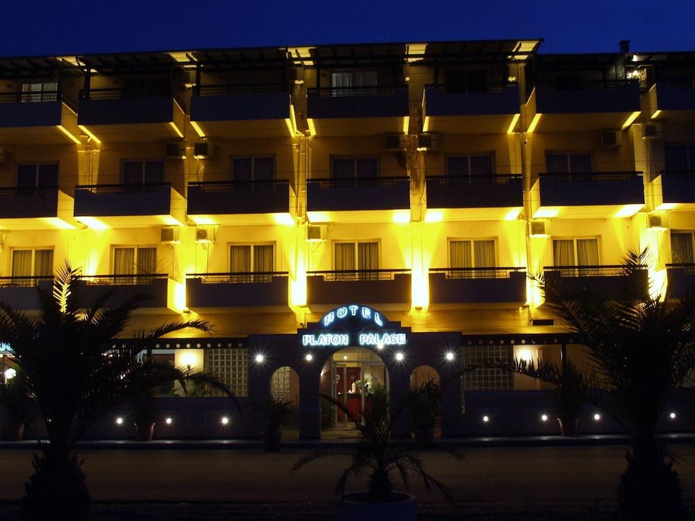 Hotel Platon Beach Olympiakí Aktí Exterior foto
